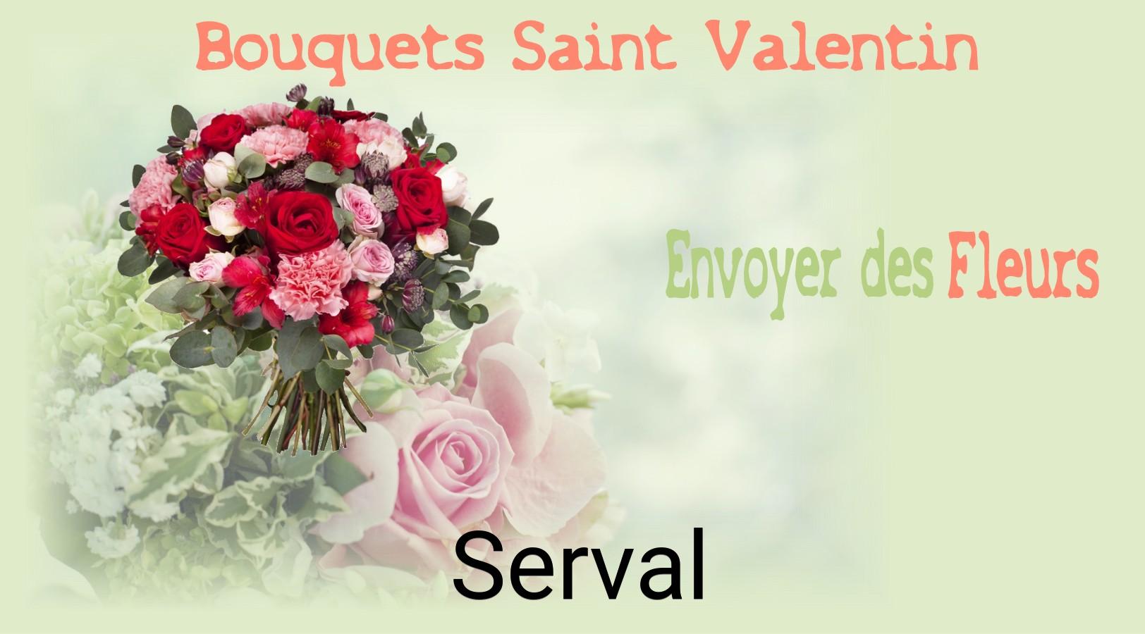 Roses de Saint-Valentin livrées à Serval